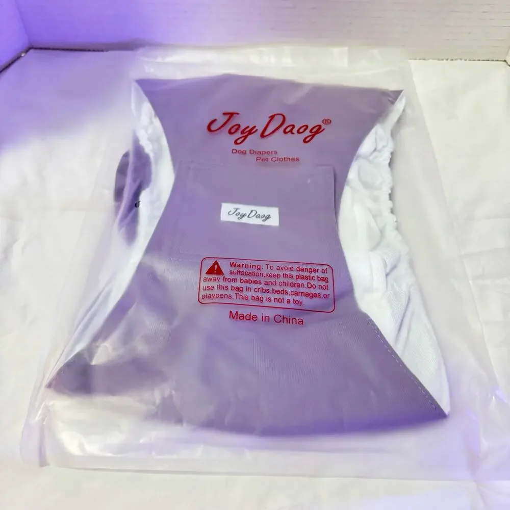 Male Dog Diapers/Wraps SZ XXL (German Shepherd and larger) 2 Pack NEW